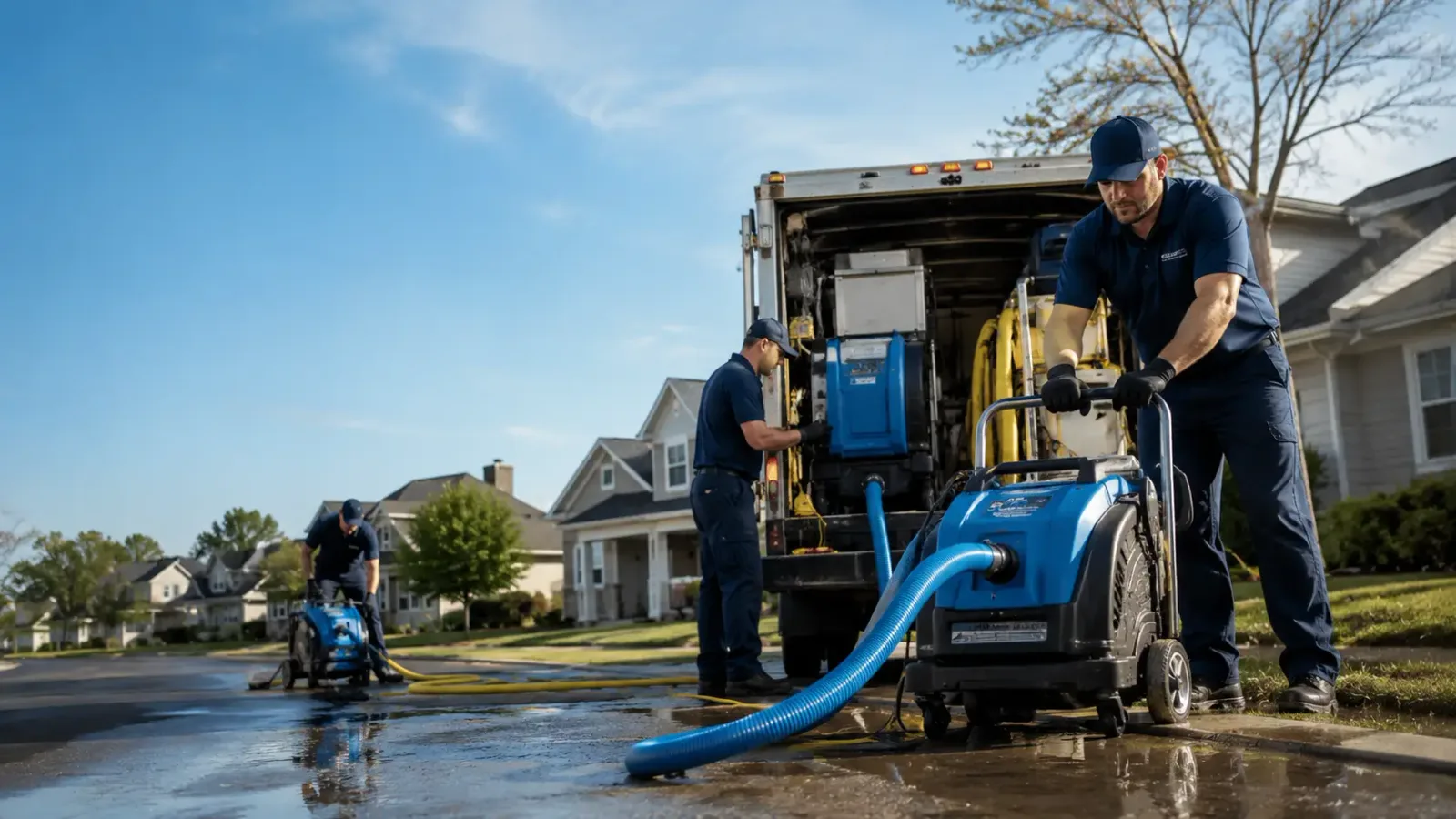 Flood Damage Cleanup in Clothier, WV